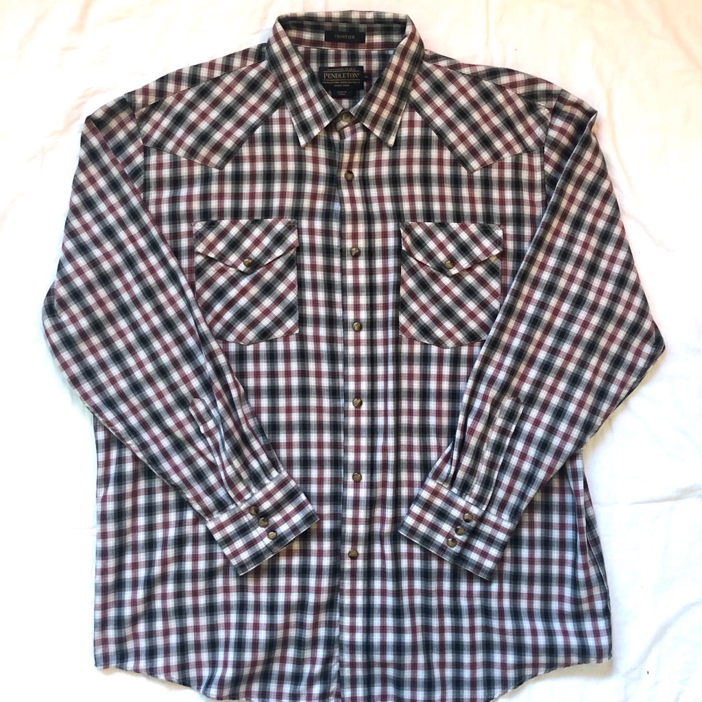Pendleton Frontier Button Down - Xl
